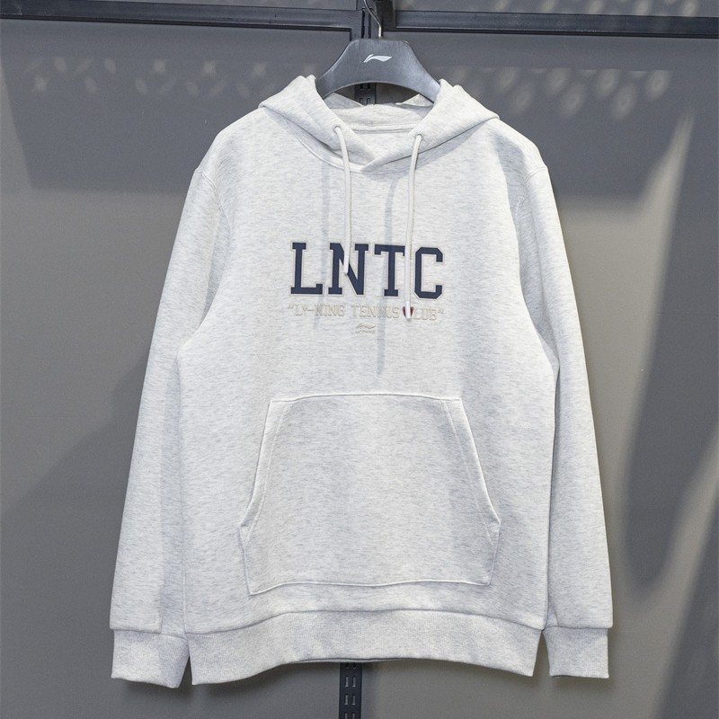 李宁运动休闲男子连帽套头卫衣