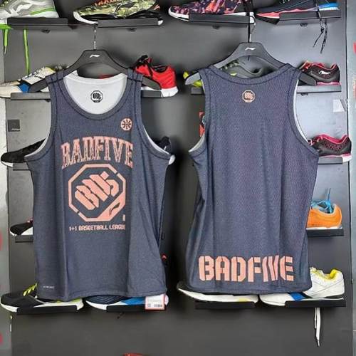 李宁正品反伍男子宽松透气运动背心比赛上衣AAYT525