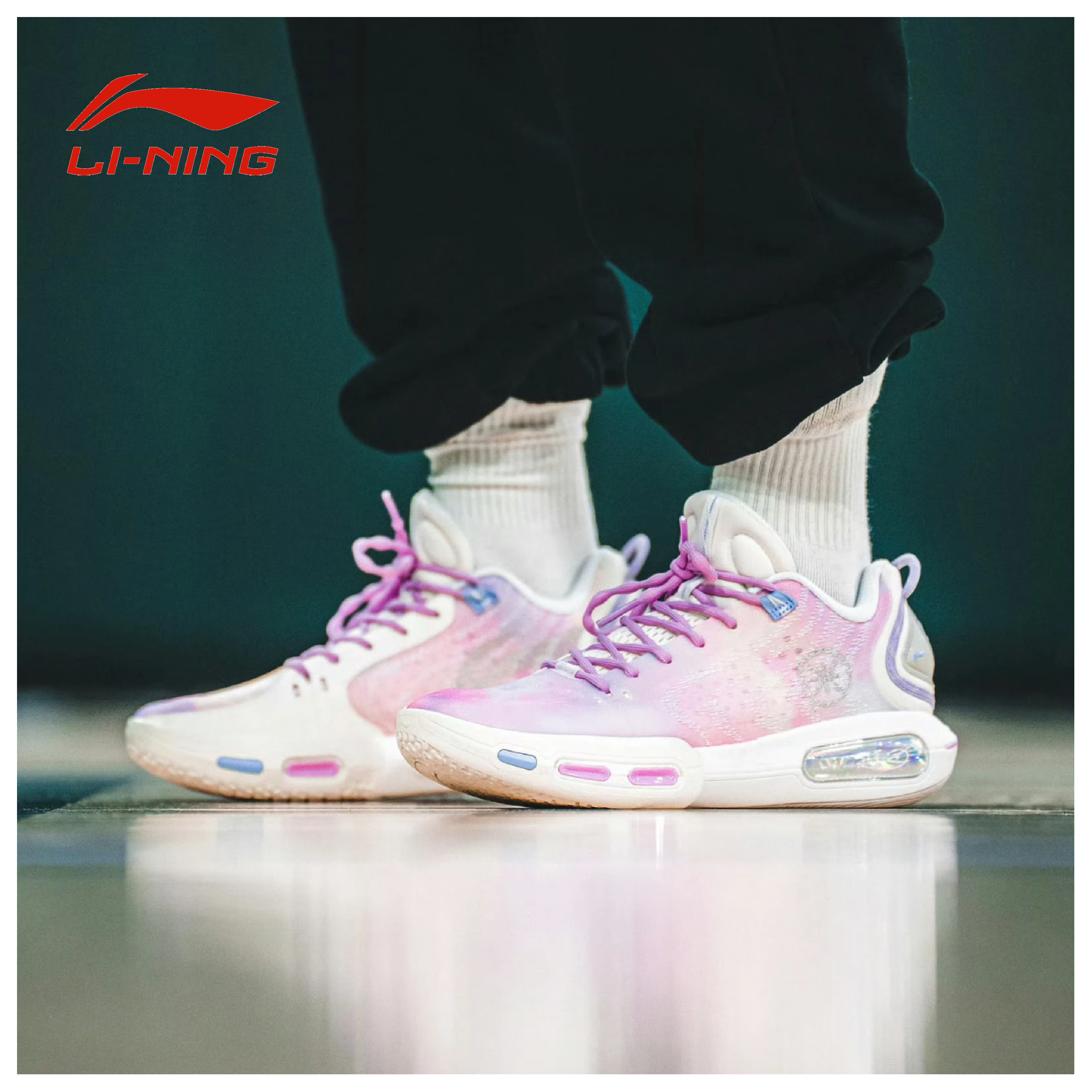 李宁韦德幻影7篮球鞋男25冬季新款支撑专业稳定实战比赛鞋ABPV011