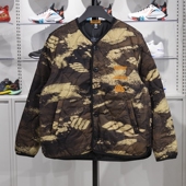 李宁短棉服2024冬季 新款 反伍BADFIVE男子防泼水宽松外套AJMU085