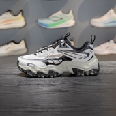 潮流复古增高运动老爹鞋 新款 AGLW007 男子2026春季 李宁悦途休闲鞋