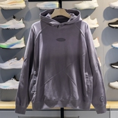 李宁男子卫衣2025秋季 新款 韦德系列宽松休闲套头连帽卫衣AWDV255