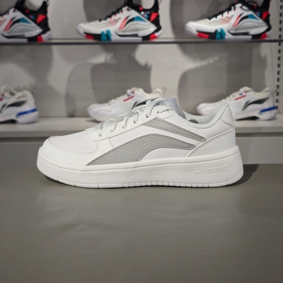 李宁系带女子板鞋低帮休闲鞋