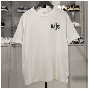 李宁正品男2025新品反伍BADFIVE时尚舒适宽松纯棉短袖T恤AHST511