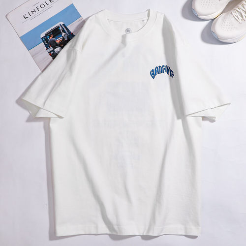 李宁男士短袖反伍BADFIVE纯棉T恤夏季圆领宽松舒适上衣AHSU435