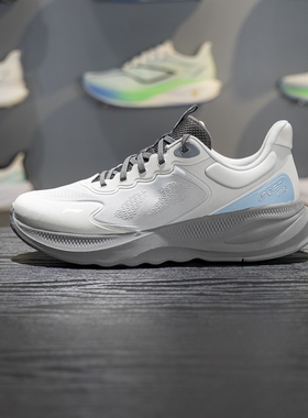 李宁男子休闲鞋2025冬季新款SOFT GO 2 V4舒适潮流运动鞋AGLV063