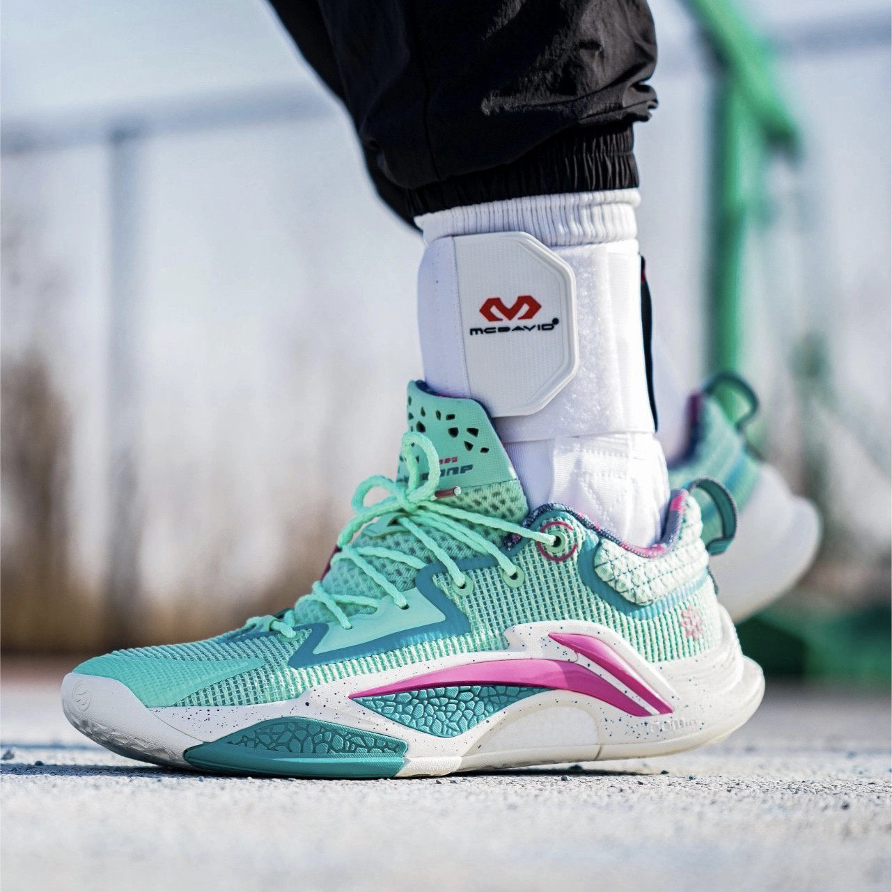 李宁篮球鞋男子反伍追猎12026新款减震回弹支撑稳定外场鞋ABFV003