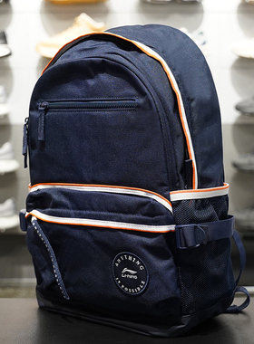 李宁男女同款2024冬季运动潮流生活系列休闲书包双肩包ABSU347