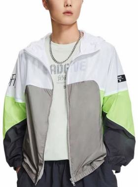 李宁外套反伍BADFIVE兵不厌诈男子宽松舒适透气运动风衣 AFDS361