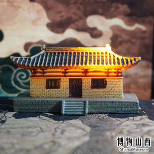 山西文创古建冰箱贴三大唐构广仁王庙佛光寺