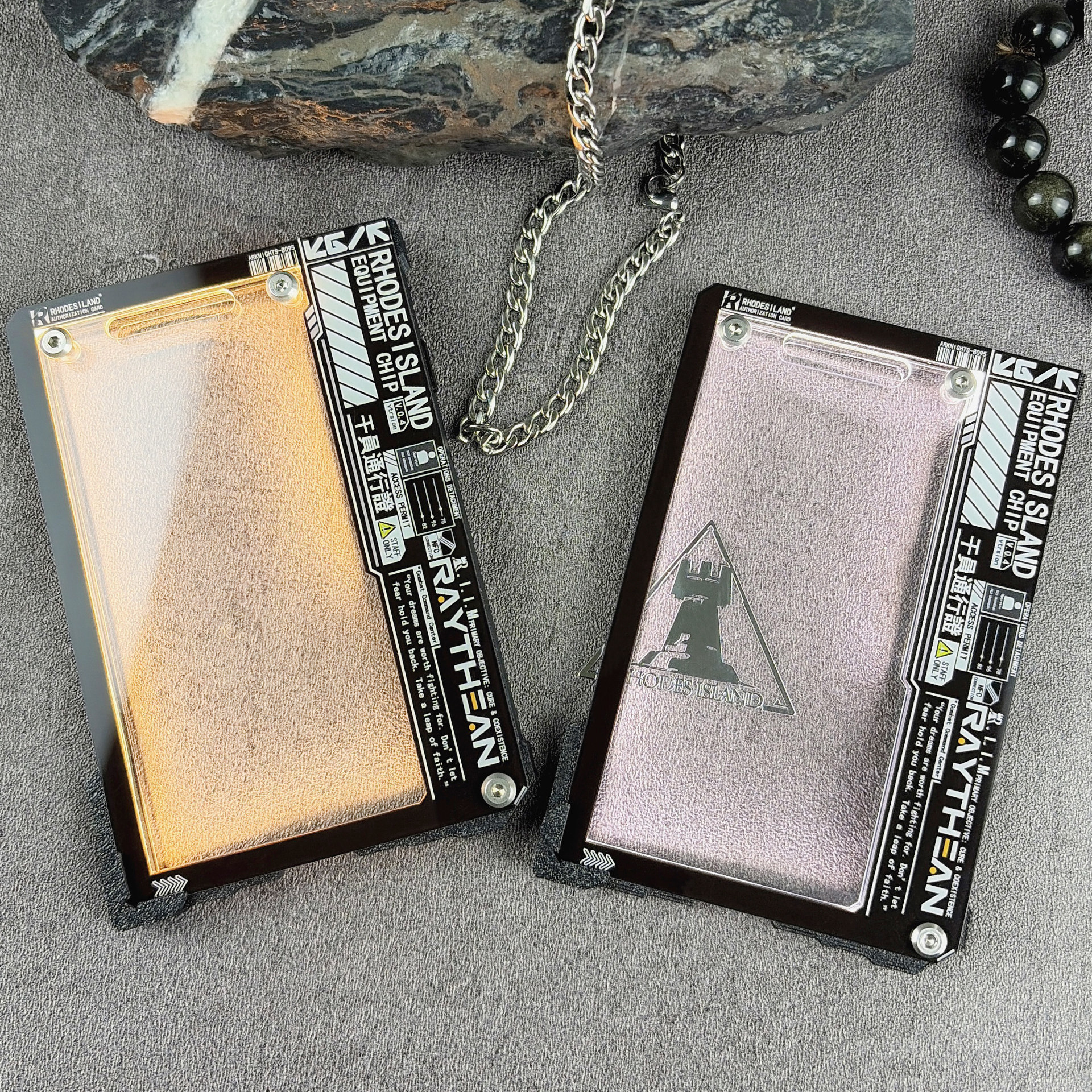 元启线明日方舟通行证发光保护套谷美高透亚克力认证壳周边挂件,模玩/动漫/周边/娃圈三坑/桌游,谷美,淘宝优惠券,粉丝福利购,淘宝优惠卷