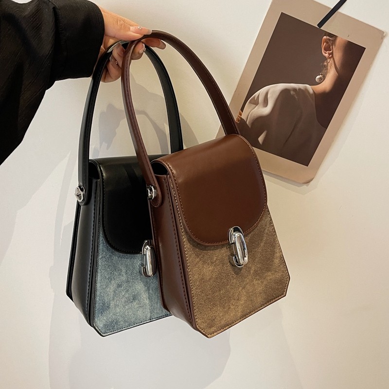 小众设计包包女2026新款复古百搭ins斜挎手机包高级感手提小方包