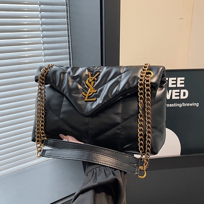 时尚小香风单肩斜挎包百搭链条包