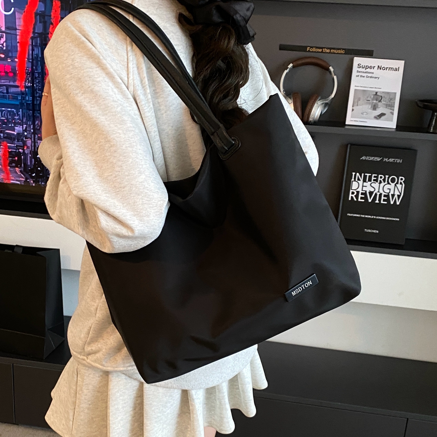 CARIEDO通勤轻便大托特包