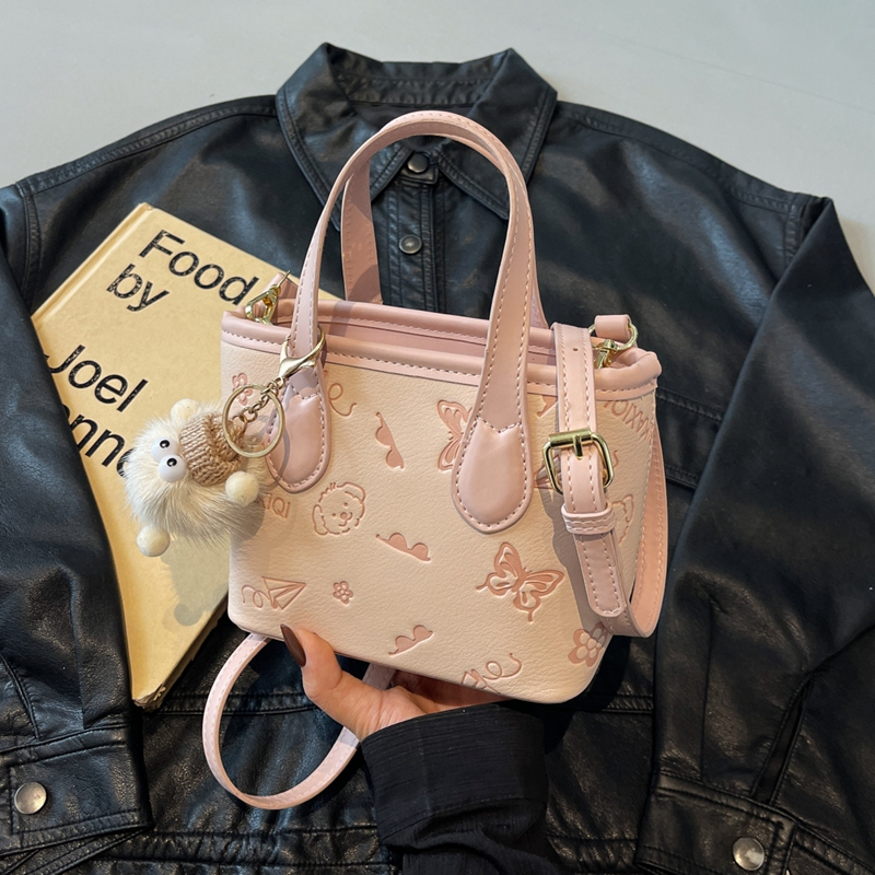 夏季时尚手提水桶包休闲斜挎包