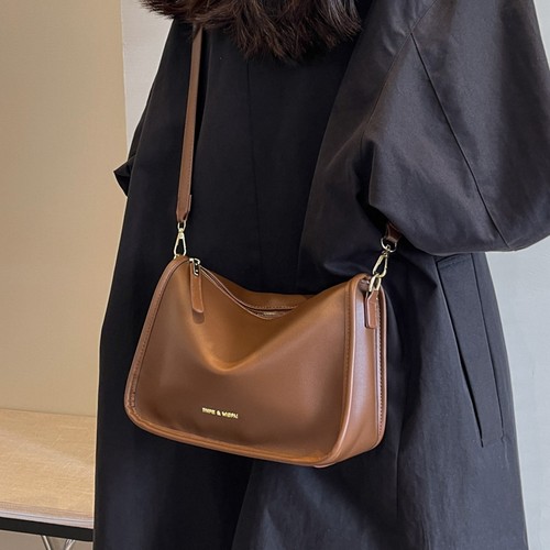 波士顿包复古单肩斜挎腋下包