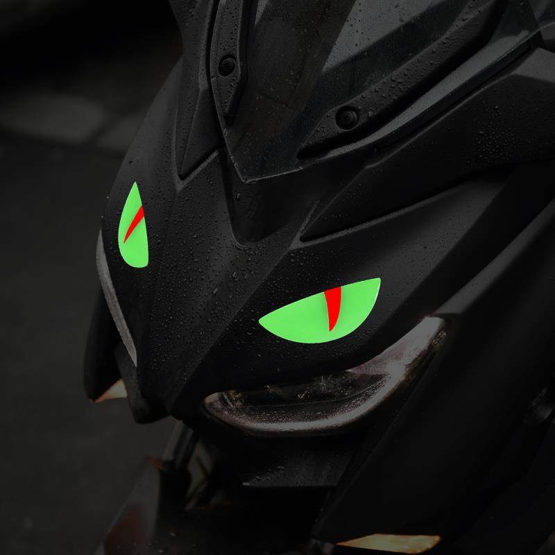 适用于摩托车铃木uy125小牛9号反光小恶魔眼睛夜光立体猫眼贴纸花,汽车用品/电子/清洗/改装,汽车装饰贴/反光贴,淘宝优惠券,粉丝福利购,淘宝优惠卷