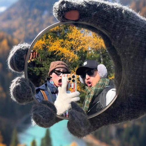 旅行拍照凸面小圆镜高清不变形