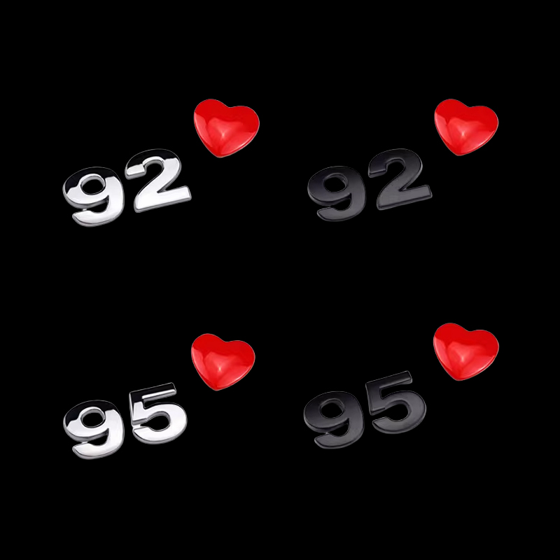 汽车油箱盖95号提示9298加