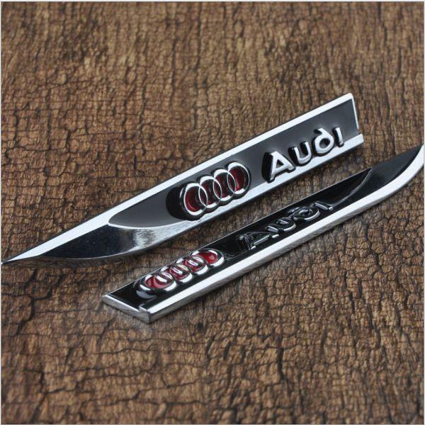 奥迪改装刀锋叶子板侧标