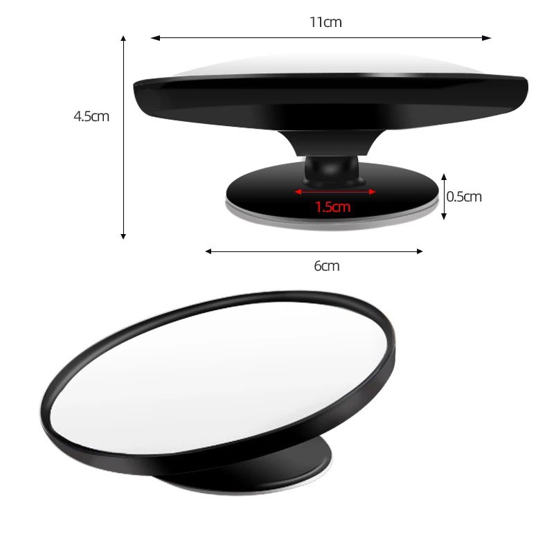 大货车后视镜小圆镜大车超清汽车广角盲区反光镜大客车辅助倒车镜