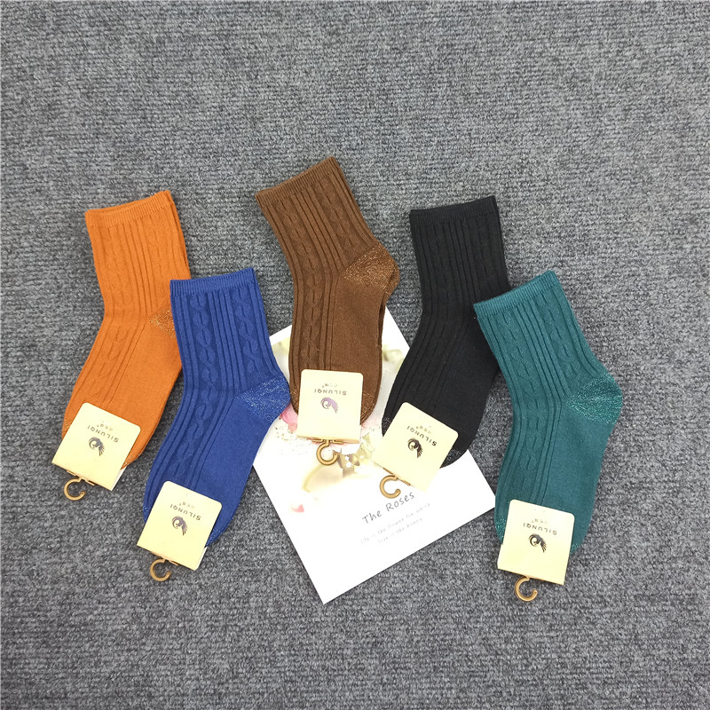 不起球儿童袜子民族风