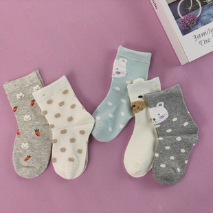 特价纯棉不起球防臭男女儿童袜子中筒透气吸汗司纶祺春秋冬季加厚