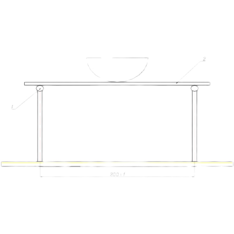 陶瓷胶粘剂（填缝剂）横向变形试验测试夹具JC/T547/JC/T1004