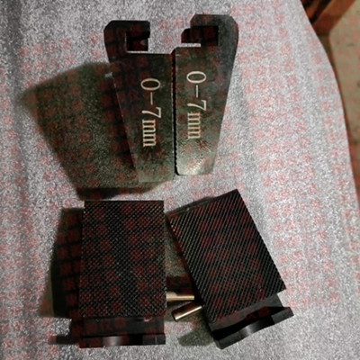 100KN拉力试验机钳口10吨电子万能试验机钳口WDW-100拉伸夹具体