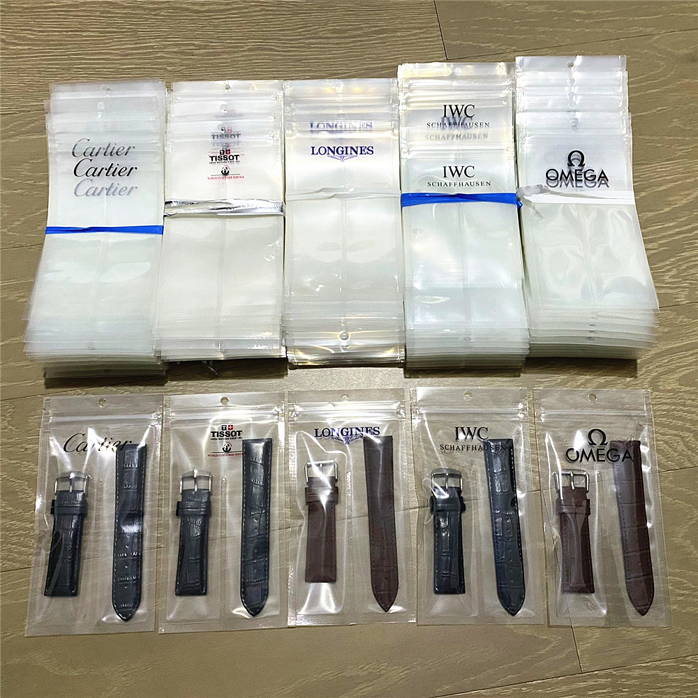 适用于梭琴表带包装复合袋表扣袋子钢带真空表带包装封口袋