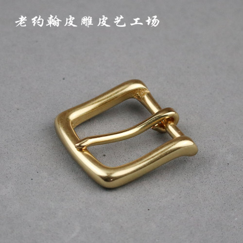 经典黄铜美式复古风皮带扣头