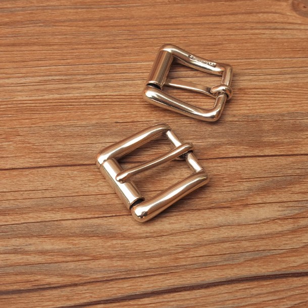 皮艺小规格20mm镀纯银芯棒针扣