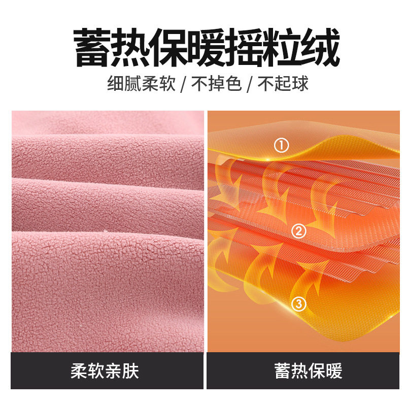 冬季保暖防风帽子女围脖面罩一体防寒户外骑行滑雪抓绒套头帽