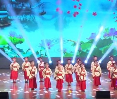 2020新款儿童舞蹈中华孝道舞蹈服幼儿表演服装六一传统国学演出服