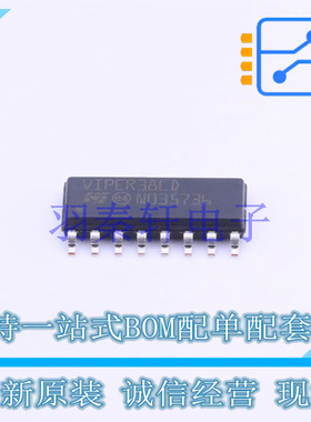 AC-DC控制器和稳压器 VIPER38LD SOIC-16 ST 全新原装进口