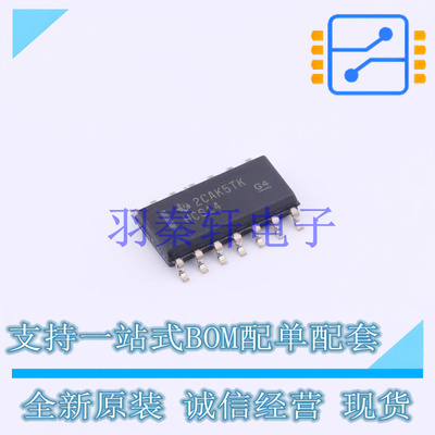 缓冲器/驱动器/收发器 SN74HCS14DR SOIC-14 TI 全新原装进口