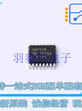 模拟开关/多路复用器 CD4053BPWRG3 TSSOP-16 TI 全新原装进口