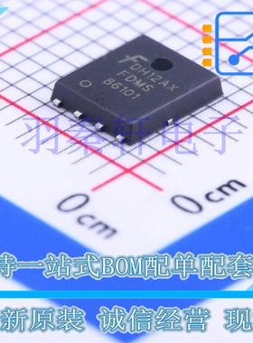 FDMS86101 Power-56 晶体管, MOSFET, N沟道, 60A 100V 0.0063ohm
