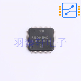 F280048PMQR 封装LQFP-64 32位微控制器 MCU 100MHz 全新原装