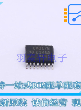计数器/分频器 CD4017BPW TSSOP-16 TI 全新原装正品