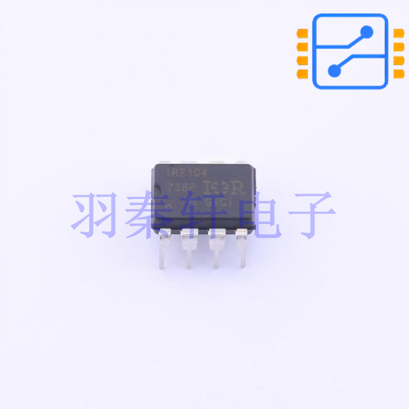 IR2104PBF PDIP-8 双路芯片 MOSFET 半桥 10V-20V电源 360mA输出