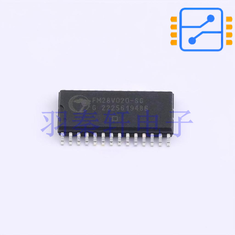 FM28V020-SG SOIC-28 电源电压2V ~ 3.6V 256KB 3.3V 70ns 原装