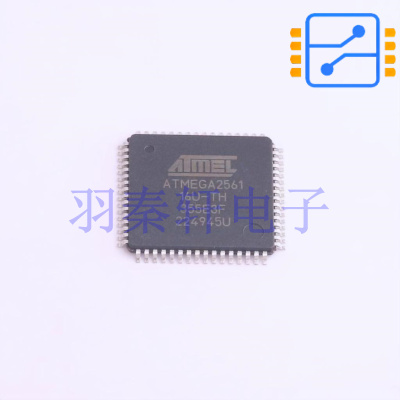 ATMEGA2561-16AU TQFP-64 微控制器 8位 低功率 16MHz 256KB 8KB