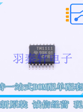 模拟开关/多路复用器 TMUX1111PWR TSSOP-16 TI 全新原装进口