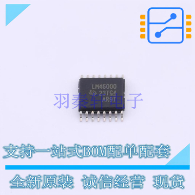 DC-DC电源芯片 LM46000PWPR HTSSOP-16 TI 全新原装正品