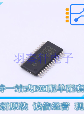 模拟开关/多路复用器 MUX506IPWR TSSOP-28(4.4x9.7x0.65) TI 全