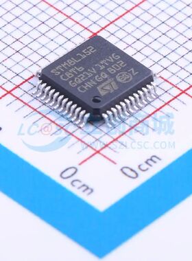 全新STM8L152C8T6单片机LQFP-48(7x7) 16MHz 8 Bit 64KB 可开票