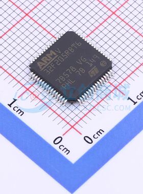全新STM32F205RBT6单片机LQFP-64(10x10) 120MHz 32 Bit 128KB