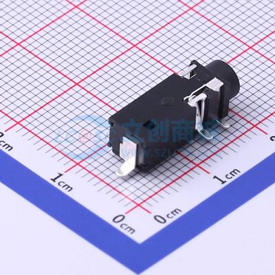 PJ-328-5A 音频连接器3.5mm耳机座SMD 500mA30V可开票