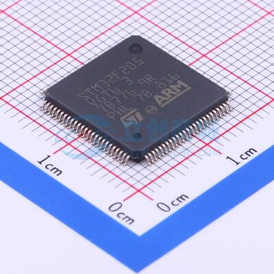 全新STM32F205VGT6单片机LQFP-100(14x14) 120MHz 32 Bit 1MB